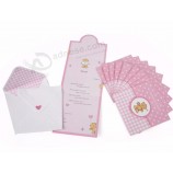 Chinese Products Online Custom Printed Wedding Invitation Card with high quality