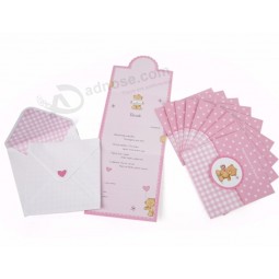 Chinese Products Online Custom Printed Wedding Invitation Card with high quality