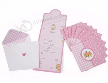 Xinya kaufen chinesische Produkte onLine benutzerdefinierte geDR.uckte Hochzeit EinLadungskarte