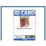 IMpreSsion personnaLisée échantiLLon gratuit cartes d'identité carte d'identité des eMpLoyés