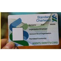 Wholesale custom Special wonderful design customized printing plastic employee id card with your logo