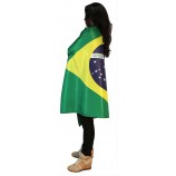 Customized vogue football national country body flag wholesale