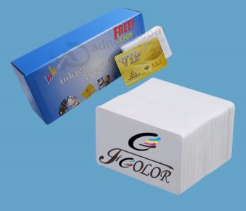 IMpreSsão a cores de cartões de PVC a Jacto de tinta a cores para funcionários / Estudante / Negócios