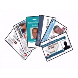 Plastic PVC Employee Facebook nadra pakistan ID Card with high quality