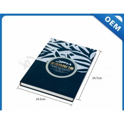 Wholesale custom high quality postcard book printing factory hot stamping book printing service