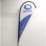 110g knitted polyester printed teardrop flag banner wholesale