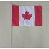 캐나다 플래그 사용자 정의 만든 손 플래그 국가 플래그 도매