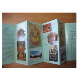 2017 Offset printing customized design matte lamination paper leaflet and folded flyer postcard brochure