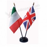 bureau desk flag miniature office desk national flag wholesale