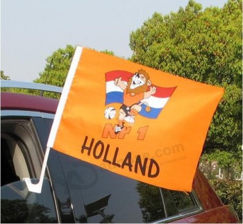 индивидуальный логотип печати рекламы uae руки трясти автомобиль флаг оптом