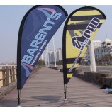Outdoor sublimation beach flag banner wholesale 