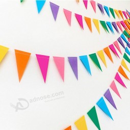 Wholesale printing promotional flag the string flags for celebration