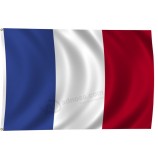 France Flag 3ft x 5ft 100% Polyester French Flags and Banners Outdoor Indoor 150x90cm for Celebration big flag with your logo