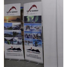 2019 Custom Cheap Outdoor Economic huge size expand stand scrolling roll up banner with your logo
