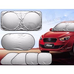 cheap HDPE 6 in 1 set folding car sunshade for promotion