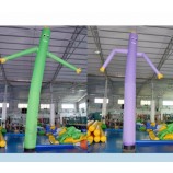 Bouncia hacer inflable bailarín de aire club para actividades de promoción