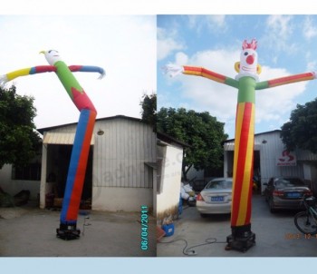 Bon marché clown mini air gonflable de danseur d'air de ciel de clown à vendre