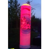 10ft tall advertising inflatable pillar/event inflatable column/lighting decoration inflatable tusks with your logo