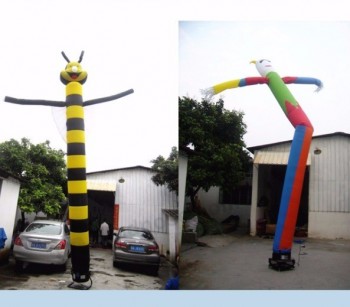 Dançarino inflável projetado novo do céu da abelha para a promoção