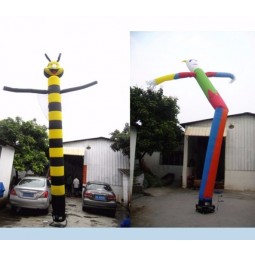 Nouveau danseur de ciel gonflable d'abeille conçu pour la promotion
