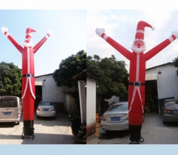 산타 클로스 풍선 공기 춤 남자 크리스마스