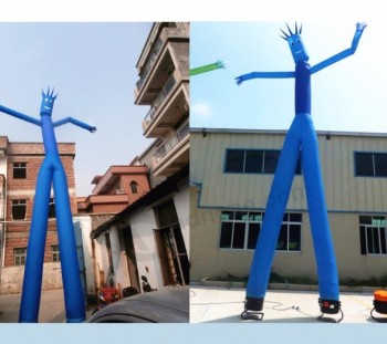 7m High 2 Legs Inflatable Air Tube Man/Sky dancer in vendita