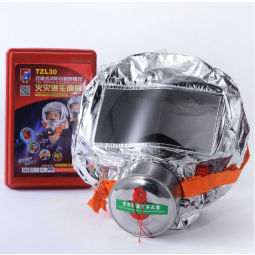 пожарная маска аварийный капот кислородные противогазы респираторы 30 минут дым токсичный фильтр противогаз