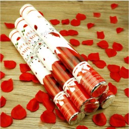 10pcs/lot 40CM Wedding Party Supplies Rose Petal Popper No Firecrackers Celebrate For Wedding Birthd