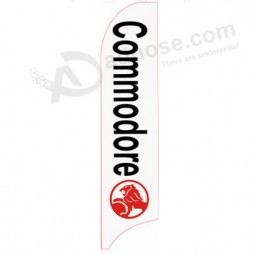 Wholesale customized Professional custom 322X75 commodore white Holden swooper flag