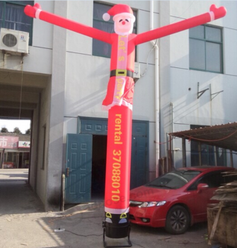 Personalizado inflatables santa air dancer direto da fábrica