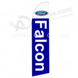 Wholesale customized High-end custom 322x75 ford focus swooper flag with high quality and any size