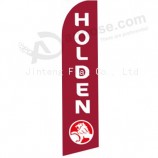 Wholesale customized High-end custom 322X75 Holden 201C swooper flag with high quality and any size