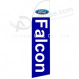 Wholesale customized High-end custom 322x75 ford falcon swooper flag with high quality and any size