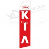 Factory wholesale swooper flag china advertising flag with high quality and any size