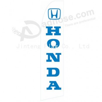 Großhandelskundengebundene Berufsgewohnheit 322x75 Honda blaue Swooperflagge
