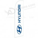 Outdoor advertising teardrop flag banner custom with high quality and any size