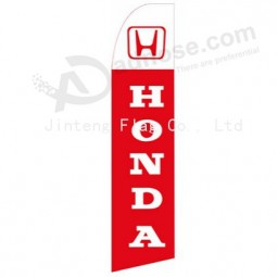 Großhandel angepasste professionelle benutzerdefinierte 322 x 75 Honda Swooper Flagge