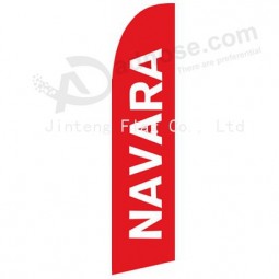 Großhandelsindividualisierte Fabrik direkt Großhandel 322x75 Navara Swooper Flagge