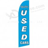 Wholesale customized High-end custom 322x75 quality used car 2995c swooper flag with high quality and any size