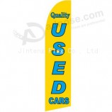 Wholesale customized Outdoor custom printing wholesale 322x75 quality  swooper flags with high quality and any size