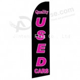 Wholesale customized Factory wholesale custom logo printed 322x75 swooper flag with high quality and any size