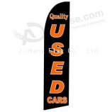 Wholesale customized Outdoor custom printing wholesale 322x75 swooper flags with high quality and any size