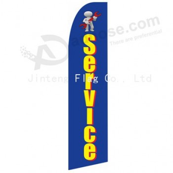 Outdoor service advertising feather flying flag with your logo