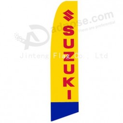 Banderas de plumas impresas personalizadas y pancartas para automóviles