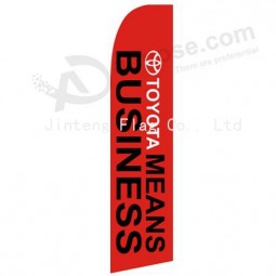 Outdoor advertising waterproof feather flags banner with your logo