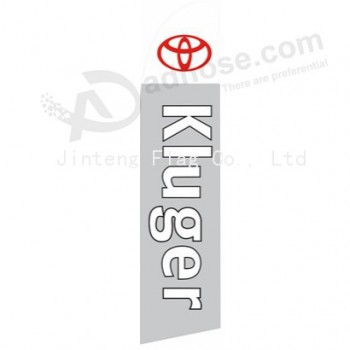Banner de pluma de publicidad de venta de auto profesional personalizado