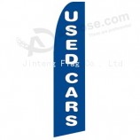 Wholesale customized Promotional advertising custom logo feather beach flag banner with high quality and any size