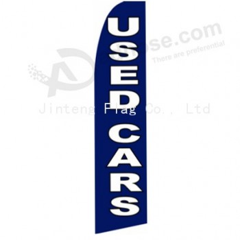 Factory wholesale cheap custom swooper flag with your logo