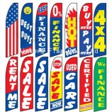 Wholesale customized Outdoor custom printing wholesale 0831-Swoopers swooper flags with high quality and any size