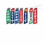 Wholesale customized Outdoor custom printing wholesale Final Swoopers swooper flags with high quality and any size